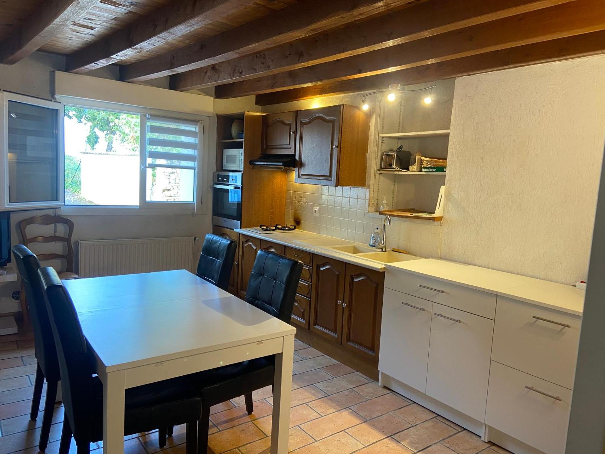 Maison Au Calme A L'Oree Du Bois. Acces A13-A14 奥哲瓦 外观 照片